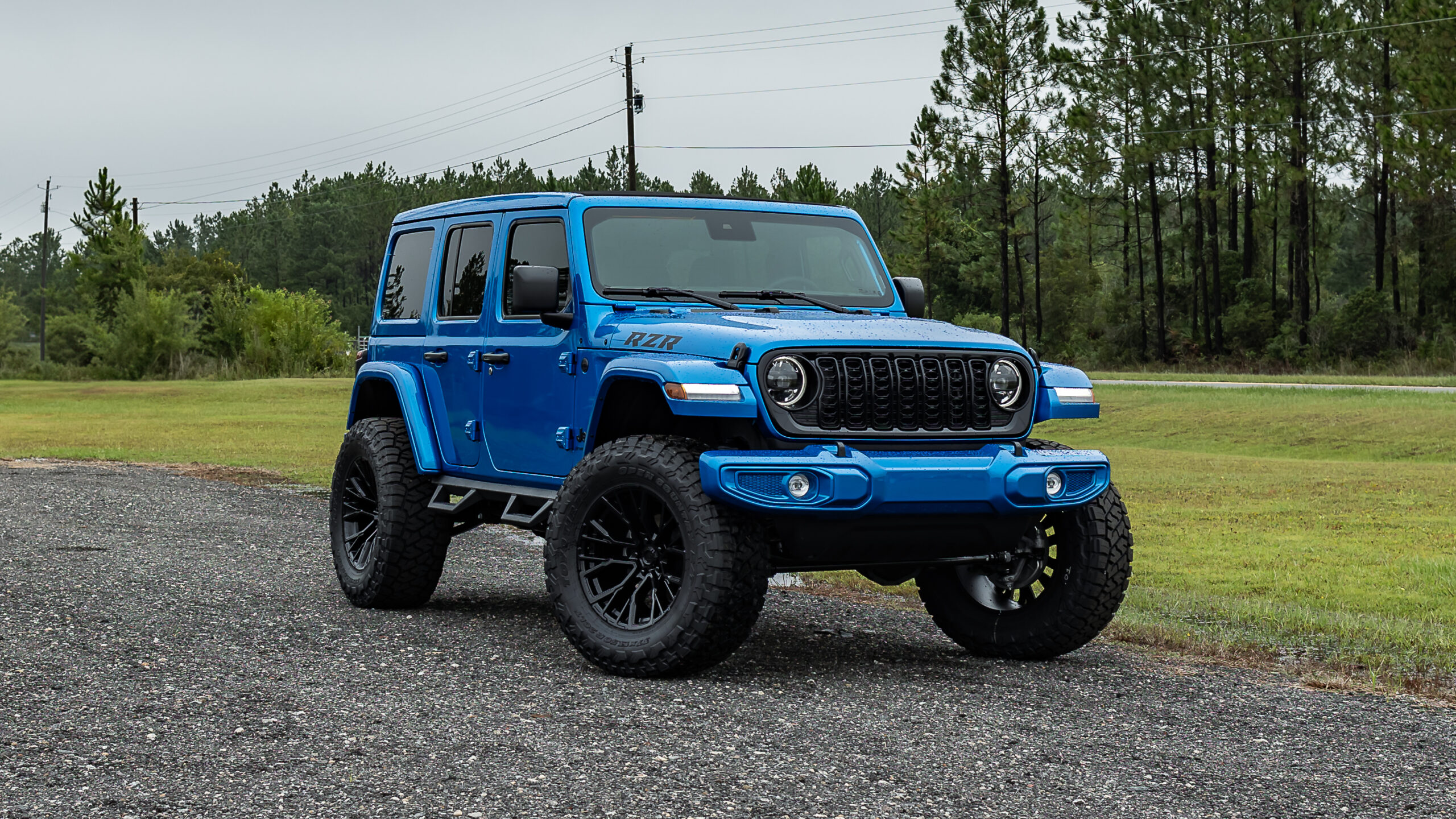 Jeep Wrangler RZR Blue