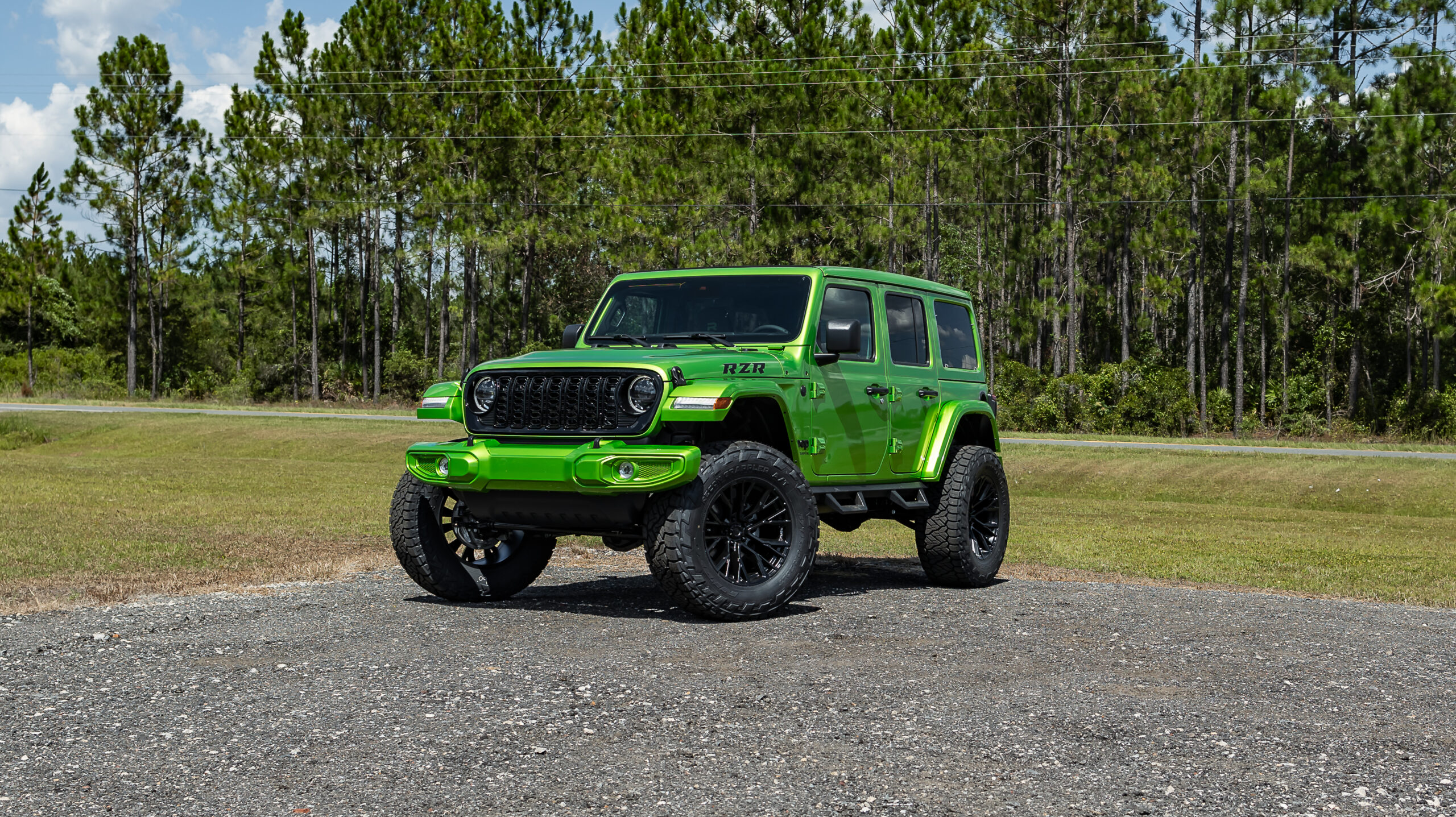 Jeep Wrangler RZR Green