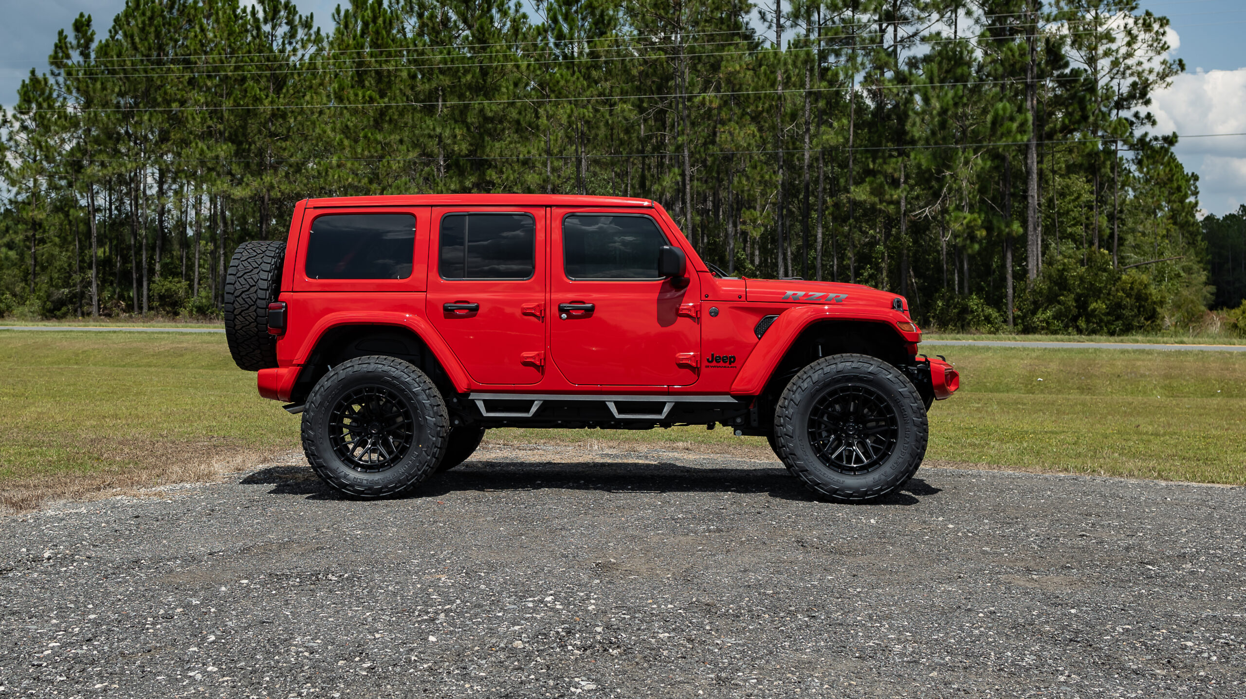 Jeep Wrangler RZR Red