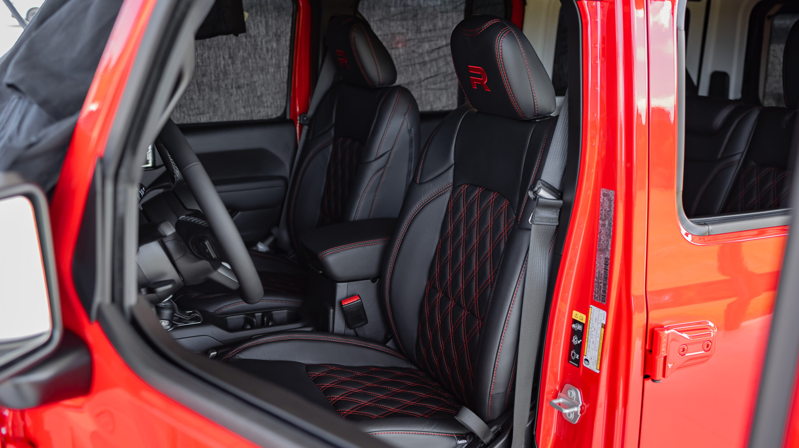 Jeep Wrangler RZR Red