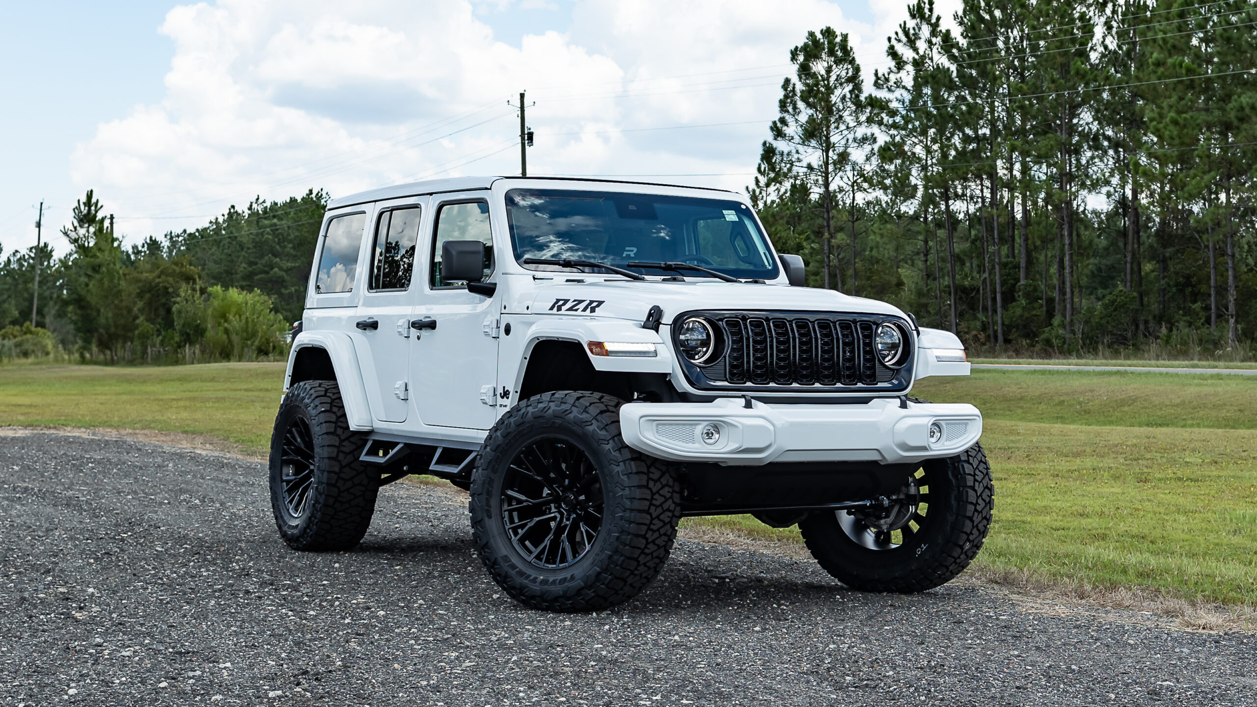 Jeep Wrangler RZR White