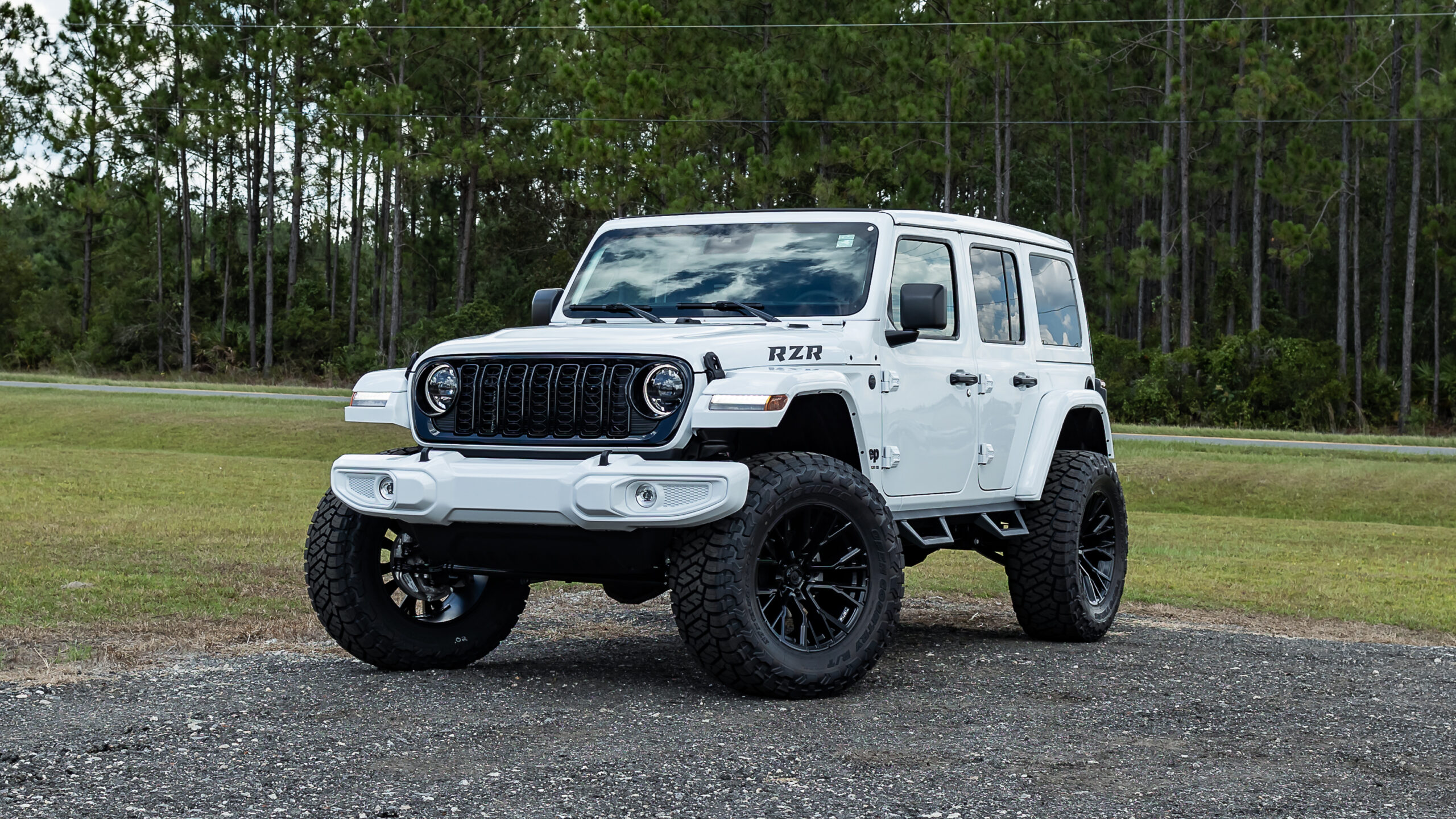 Jeep Wrangler RZR White