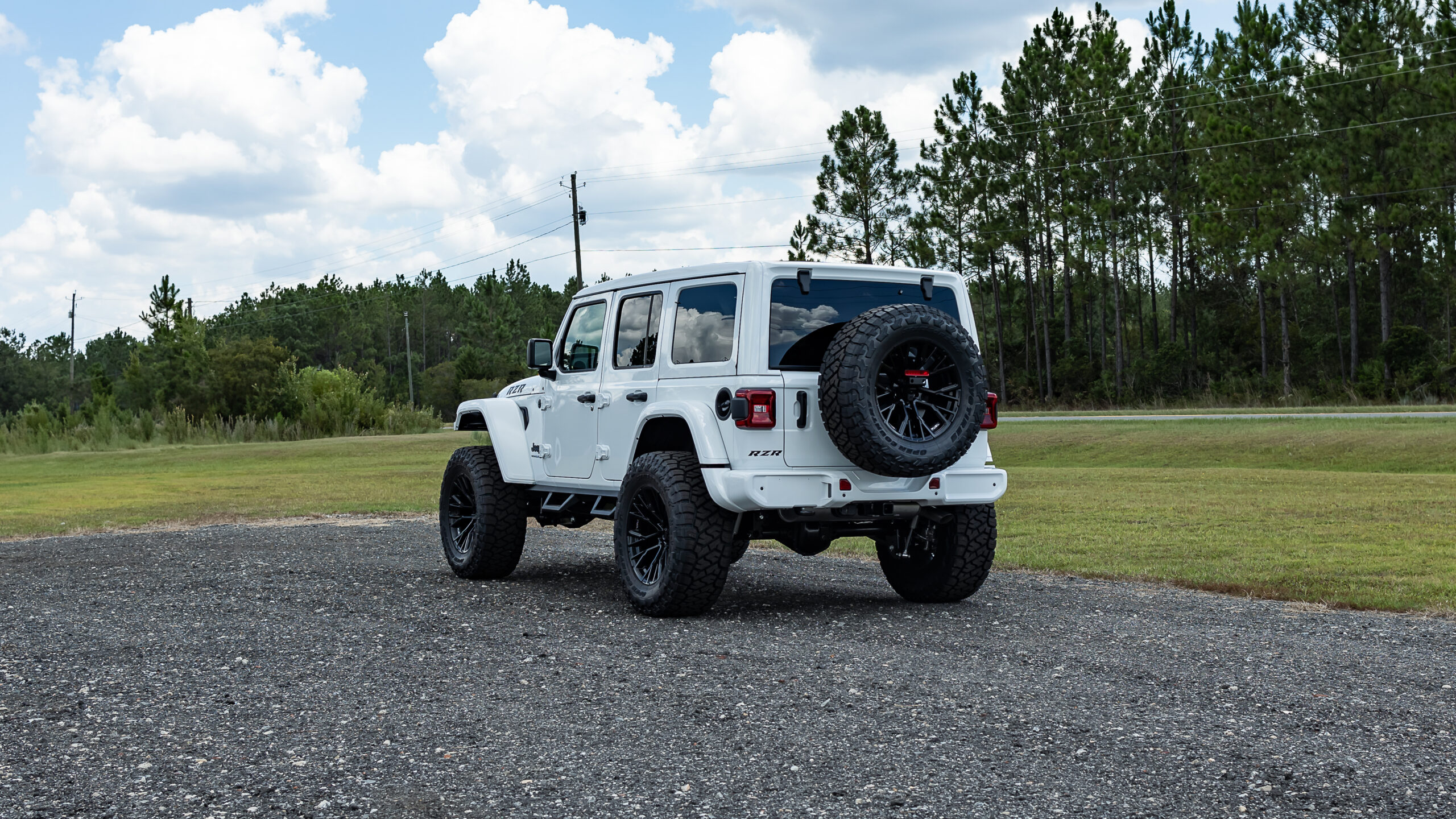 Jeep Wrangler RZR White