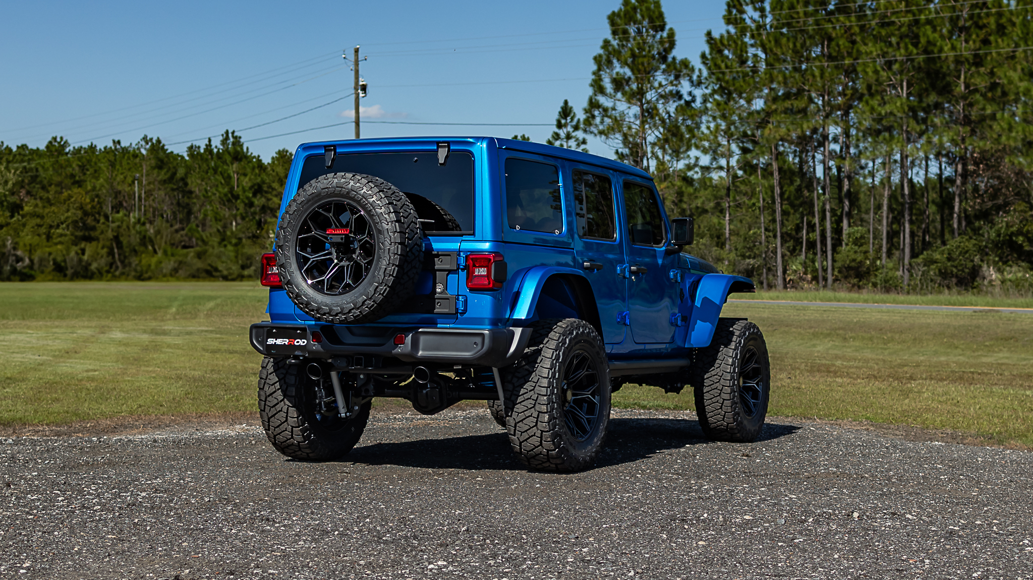 Jeep Wrangler Savage Blue