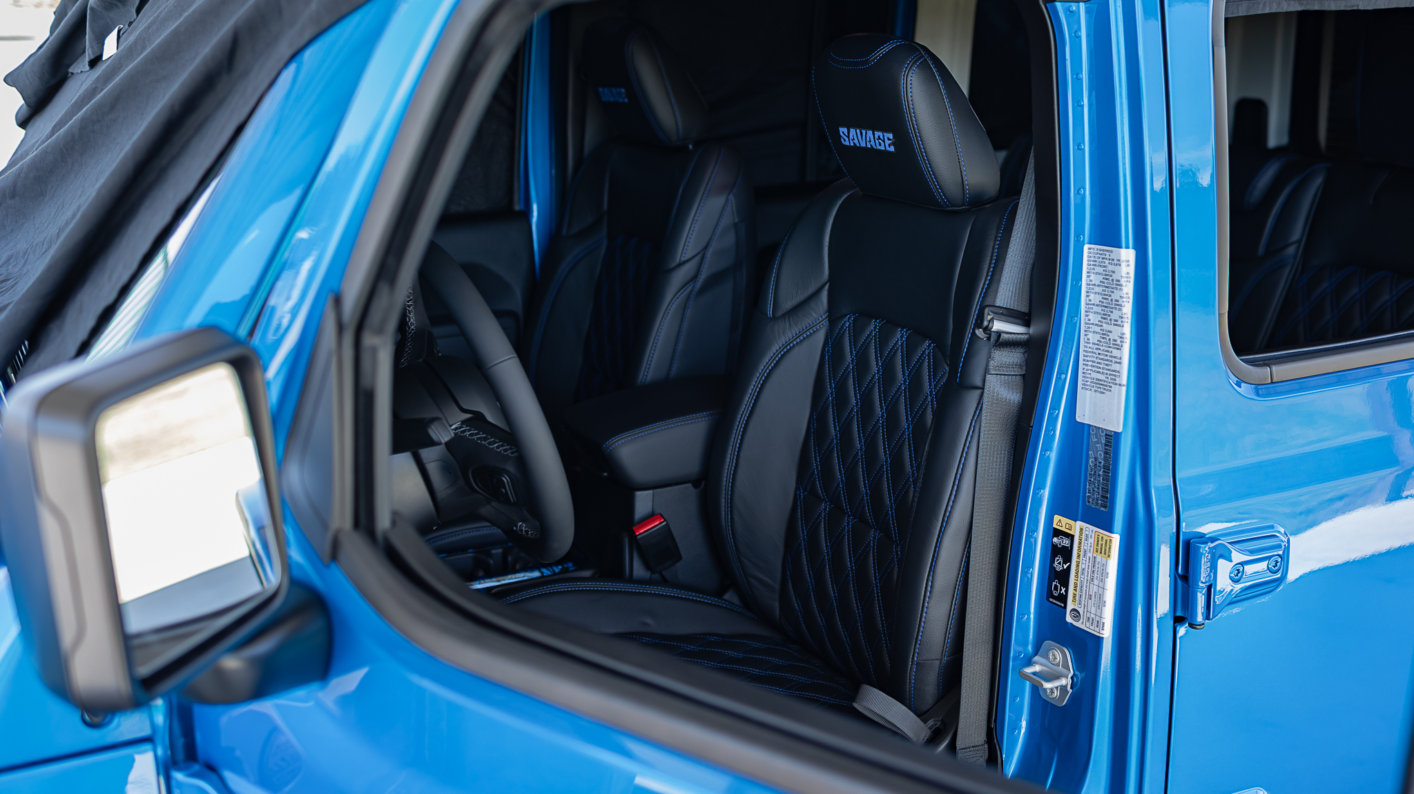 Jeep Wrangler Savage Blue