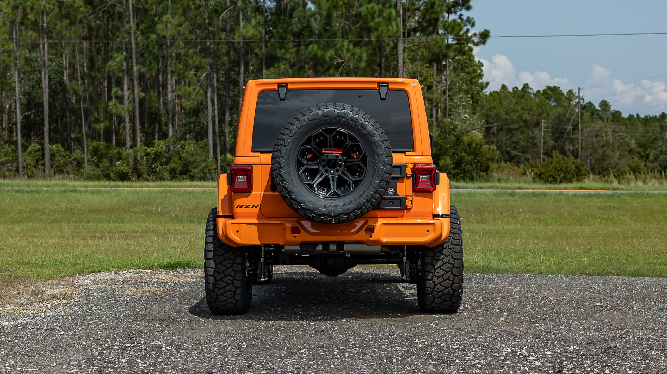 Jeep Wrangler RZR Orange