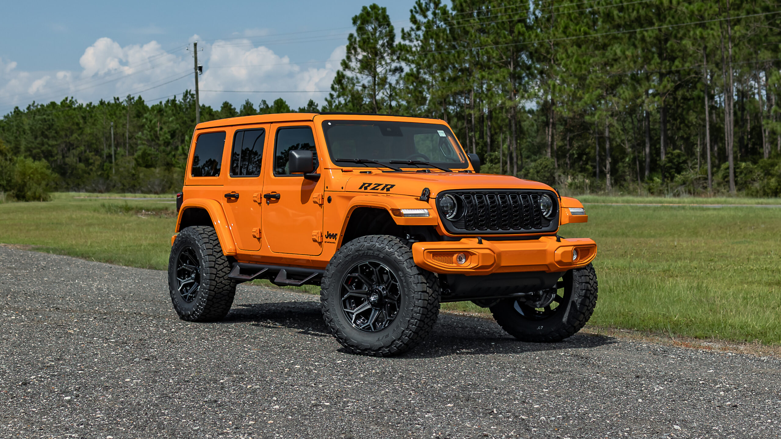 Jeep Wrangler RZR Orange