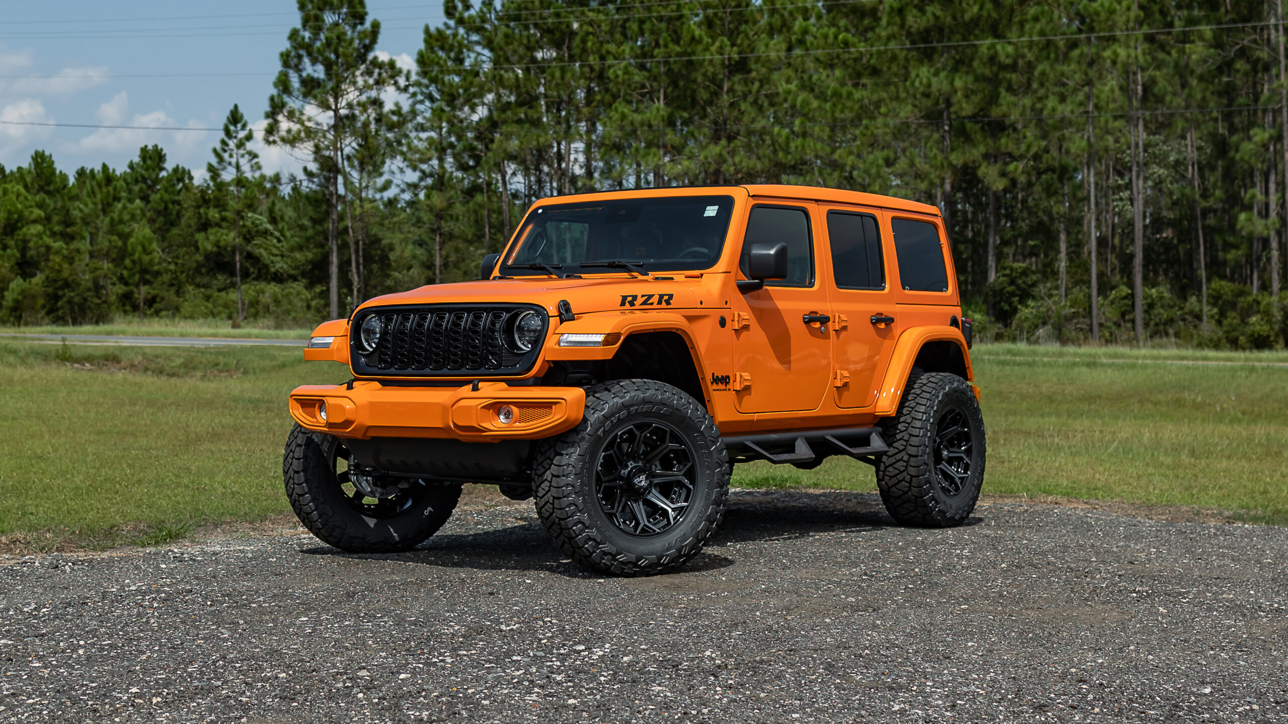 Jeep Wrangler RZR Orange