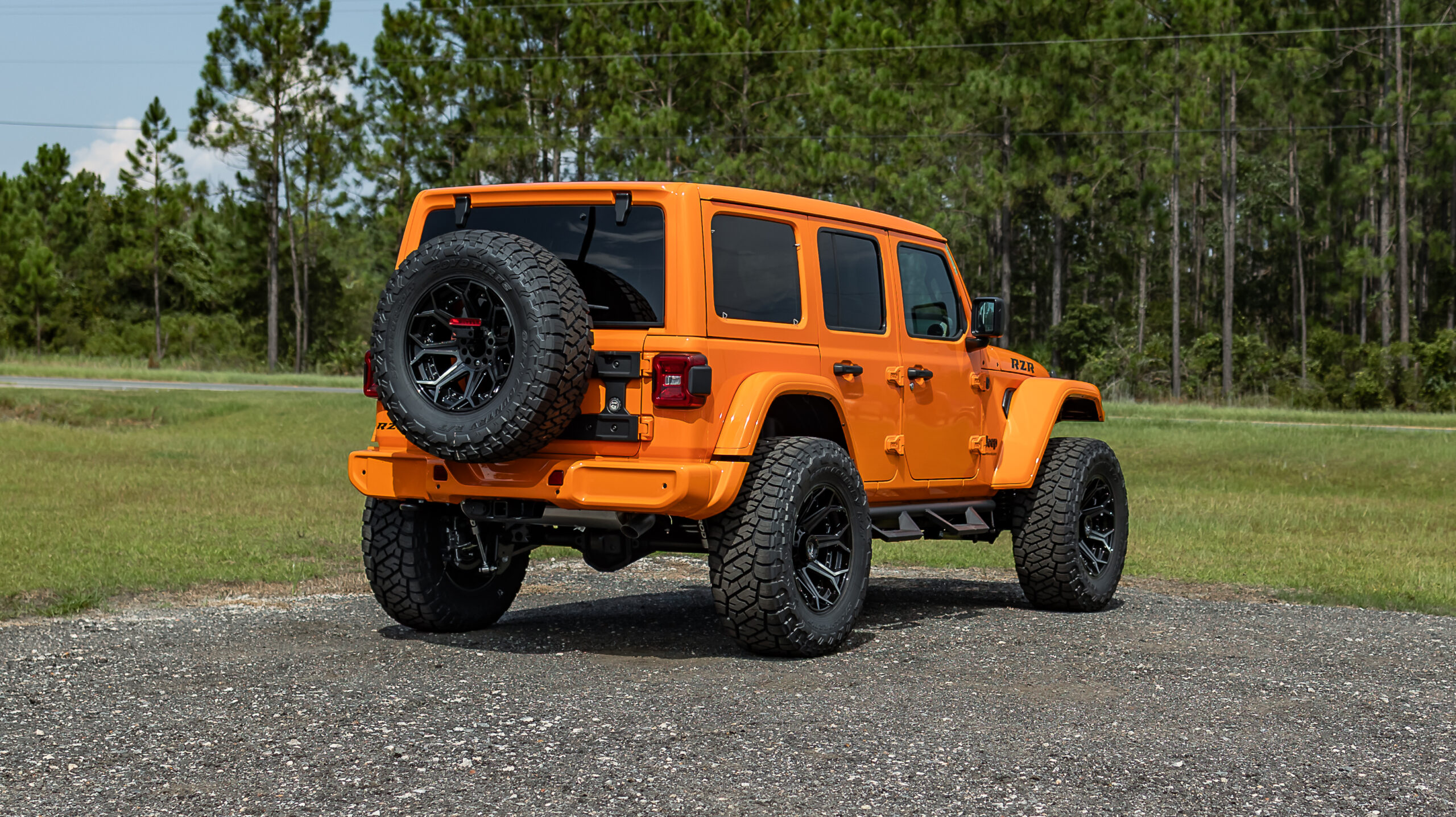 Jeep Wrangler RZR Orange