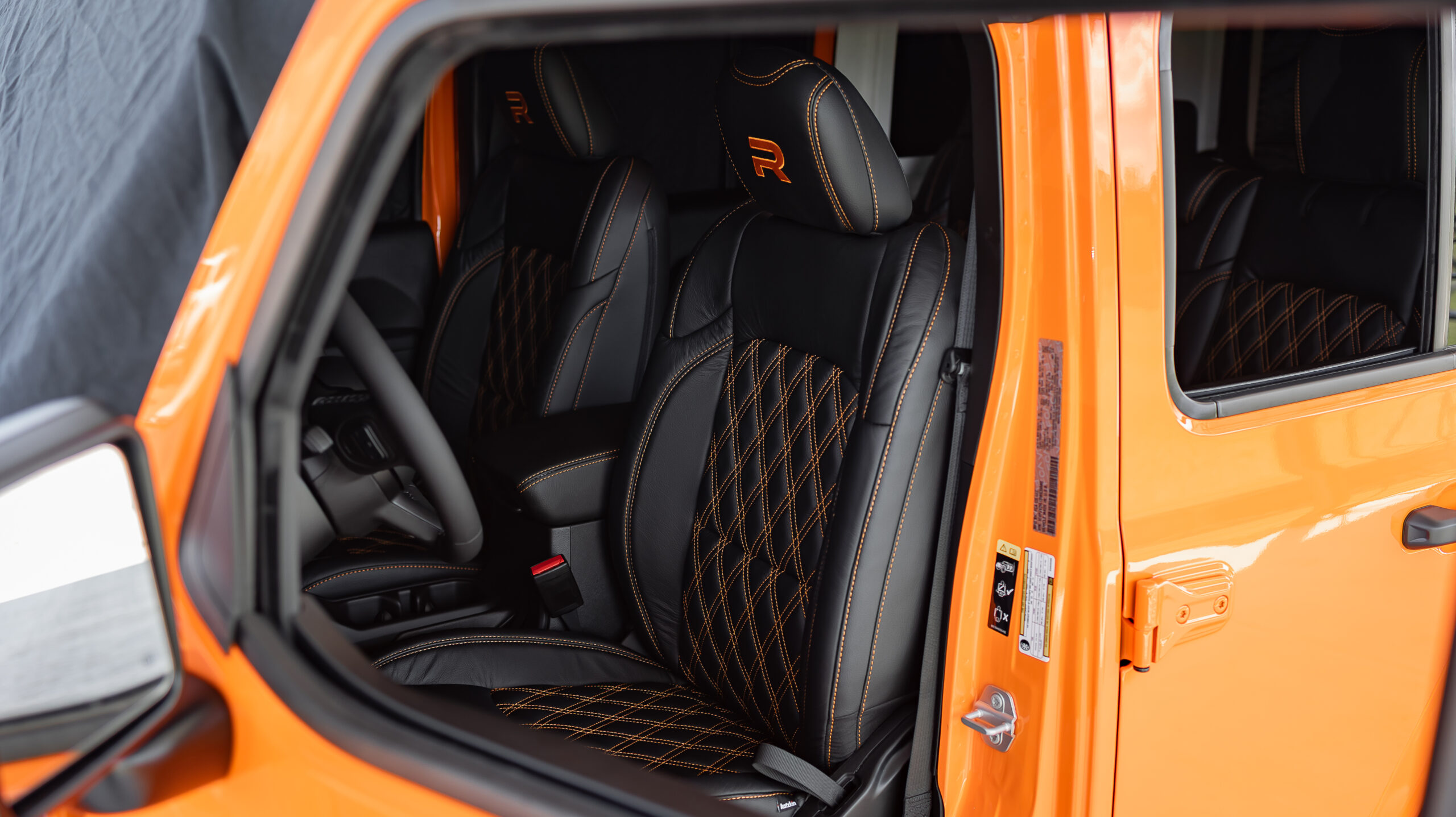 Jeep Wrangler RZR Orange