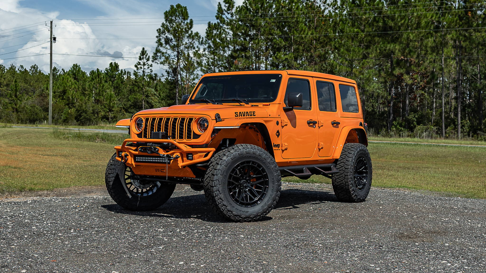 Jeep Wrangler Savage Orange